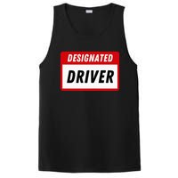 Funny Name Tag Designated Driver Adult Party Drinking Tee PosiCharge Competitor Tank