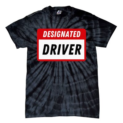 Funny Name Tag Designated Driver Adult Party Drinking Tee Tie-Dye T-Shirt