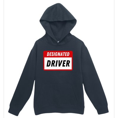 Funny Name Tag Designated Driver Adult Party Drinking Tee Urban Pullover Hoodie