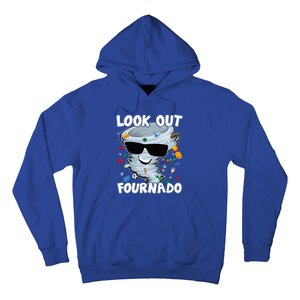 Four Nado Tornado 4th Birthday Party Theme IM 4 Years Old Hoodie