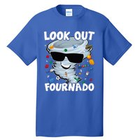 Four Nado Tornado 4th Birthday Party Theme IM 4 Years Old Tall T-Shirt