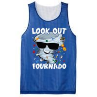 Four Nado Tornado 4th Birthday Party Theme IM 4 Years Old Mesh Reversible Basketball Jersey Tank