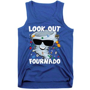 Four Nado Tornado 4th Birthday Party Theme IM 4 Years Old Tank Top