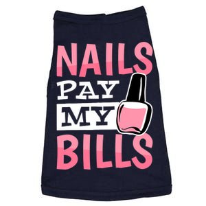 Funny Nail Technicians And Nail Artist Doggie Tank