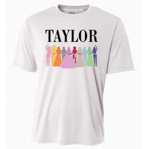 Fist Name Taylor Cooling Performance Crew T-Shirt