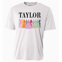 Fist Name Taylor Cooling Performance Crew T-Shirt