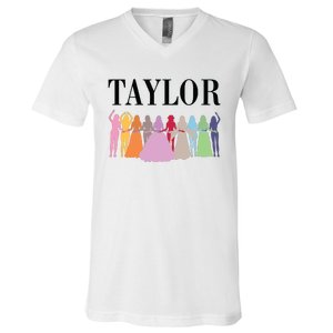 Fist Name Taylor V-Neck T-Shirt