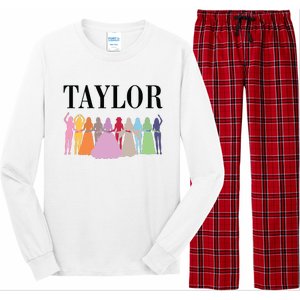 Fist Name Taylor Long Sleeve Pajama Set