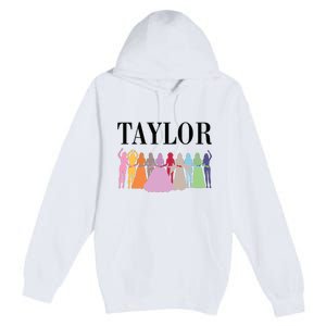 Fist Name Taylor Premium Pullover Hoodie