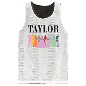 Fist Name Taylor Mesh Reversible Basketball Jersey Tank