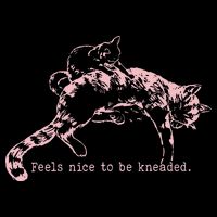Feels Nice To Be Kneaded Cat Mom And Son Kitten Motherhood Bucket Hat