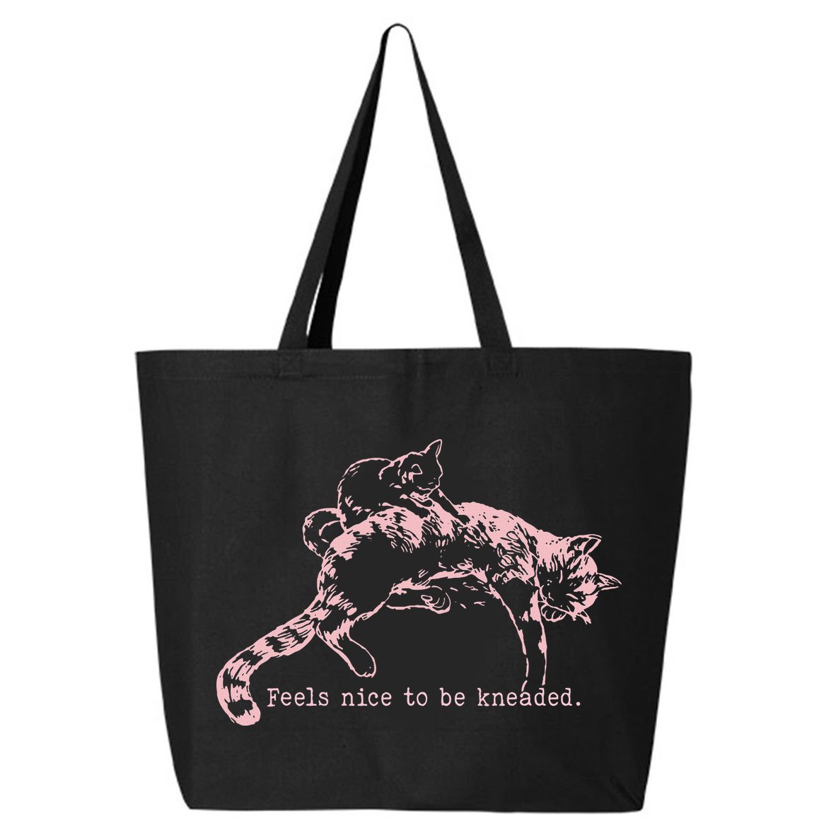 Feels Nice To Be Kneaded Cat Mom And Son Kitten Motherhood 25L Jumbo Tote