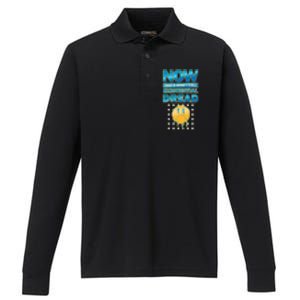 Funny Now Thats What I Call Existential Dread Performance Long Sleeve Polo