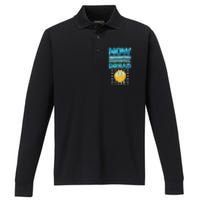 Funny Now Thats What I Call Existential Dread Performance Long Sleeve Polo