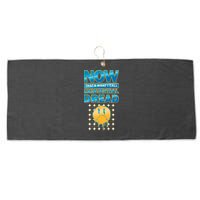 Funny Now Thats What I Call Existential Dread Large Microfiber Waffle Golf Towel