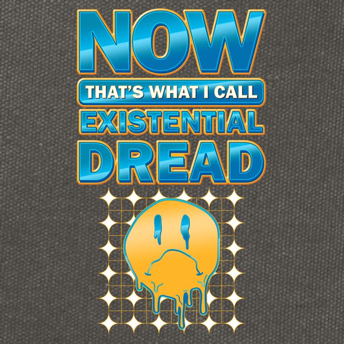 Funny Now Thats What I Call Existential Dread Cotton Canvas Backpack