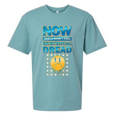 Funny Now Thats What I Call Existential Dread Sueded Cloud Jersey T-Shirt