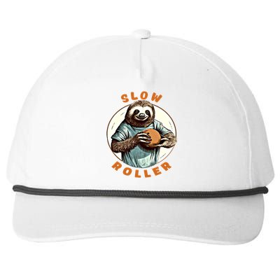 Funny Novelty Ten Pin Slow Roller Bowler Bowling Gift Snapback Five-Panel Rope Hat