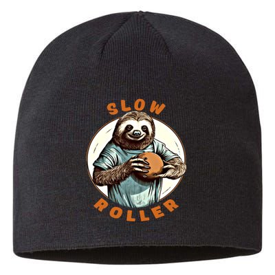 Funny Novelty Ten Pin Slow Roller Bowler Bowling Gift Sustainable Beanie