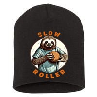 Funny Novelty Ten Pin Slow Roller Bowler Bowling Gift Short Acrylic Beanie