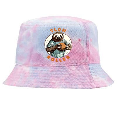 Funny Novelty Ten Pin Slow Roller Bowler Bowling Gift Tie-Dyed Bucket Hat