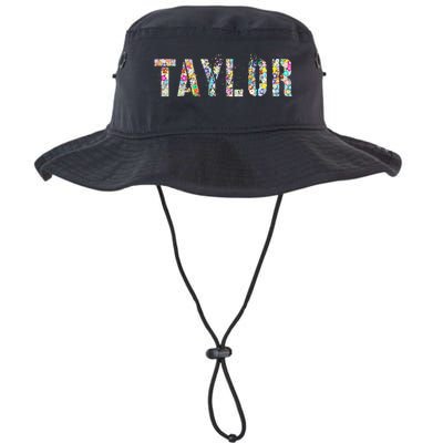 First Name Taylor Girl Personalized Birthday Grunge Legacy Cool Fit Booney Bucket Hat