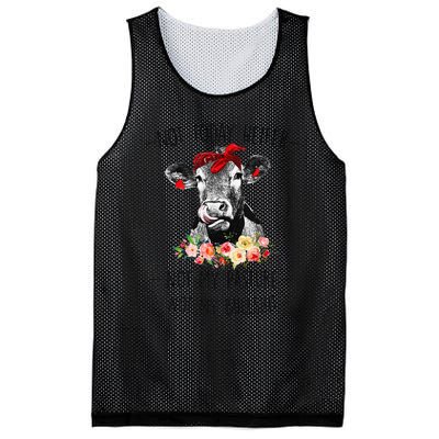 Funny Not Today Heifer Floral Farmer Cute Heifer Mesh Reversible Basketball Jersey Tank