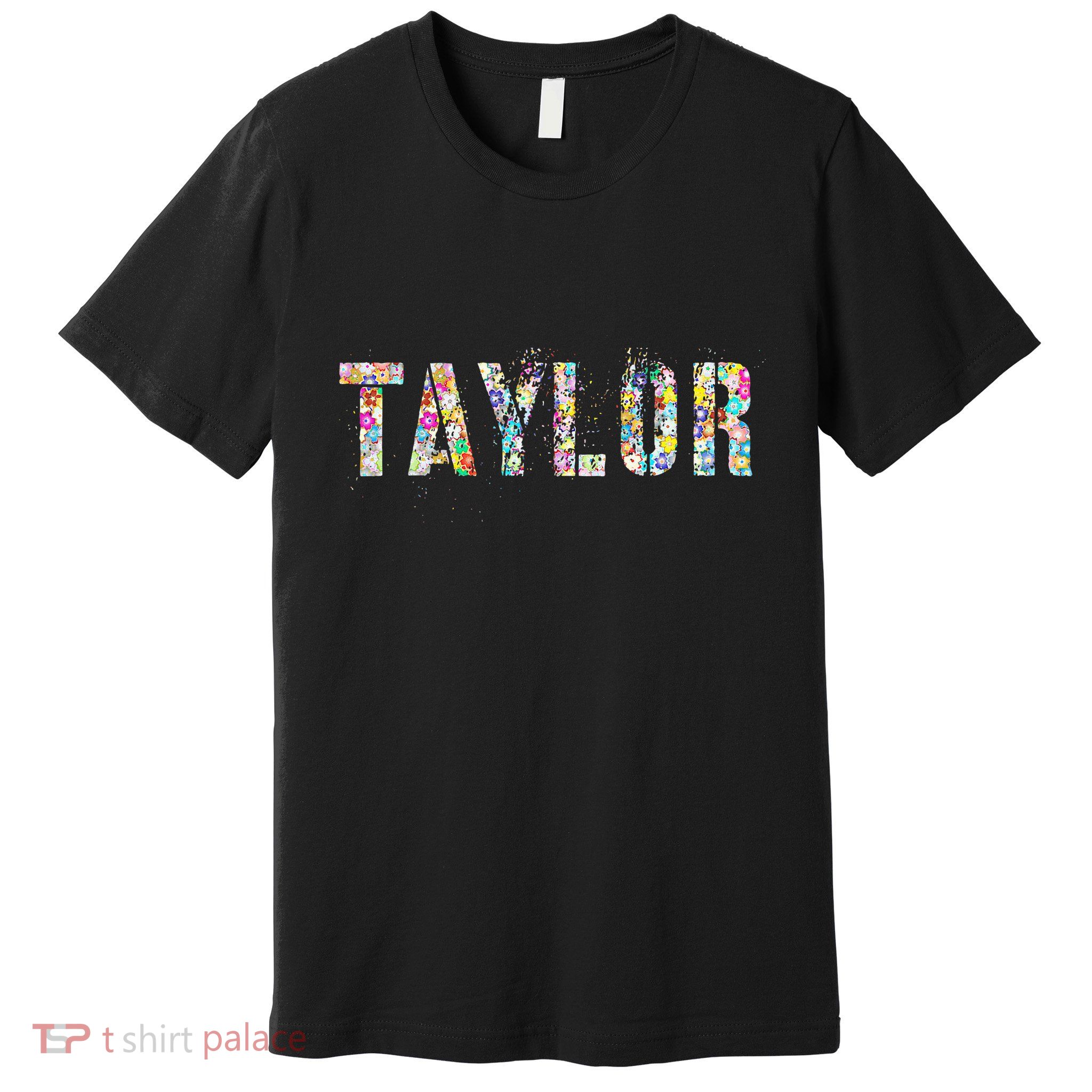 First Name Taylor Girl Personalized Birthday Grunge Premium T-Shirt