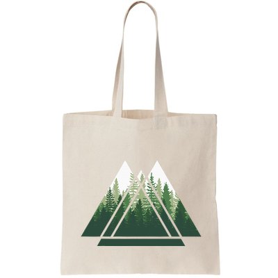 Forest Nature Triangle Minimalism Bag
