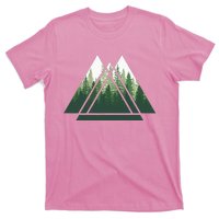 Forest Nature Triangle Minimalism T-Shirt