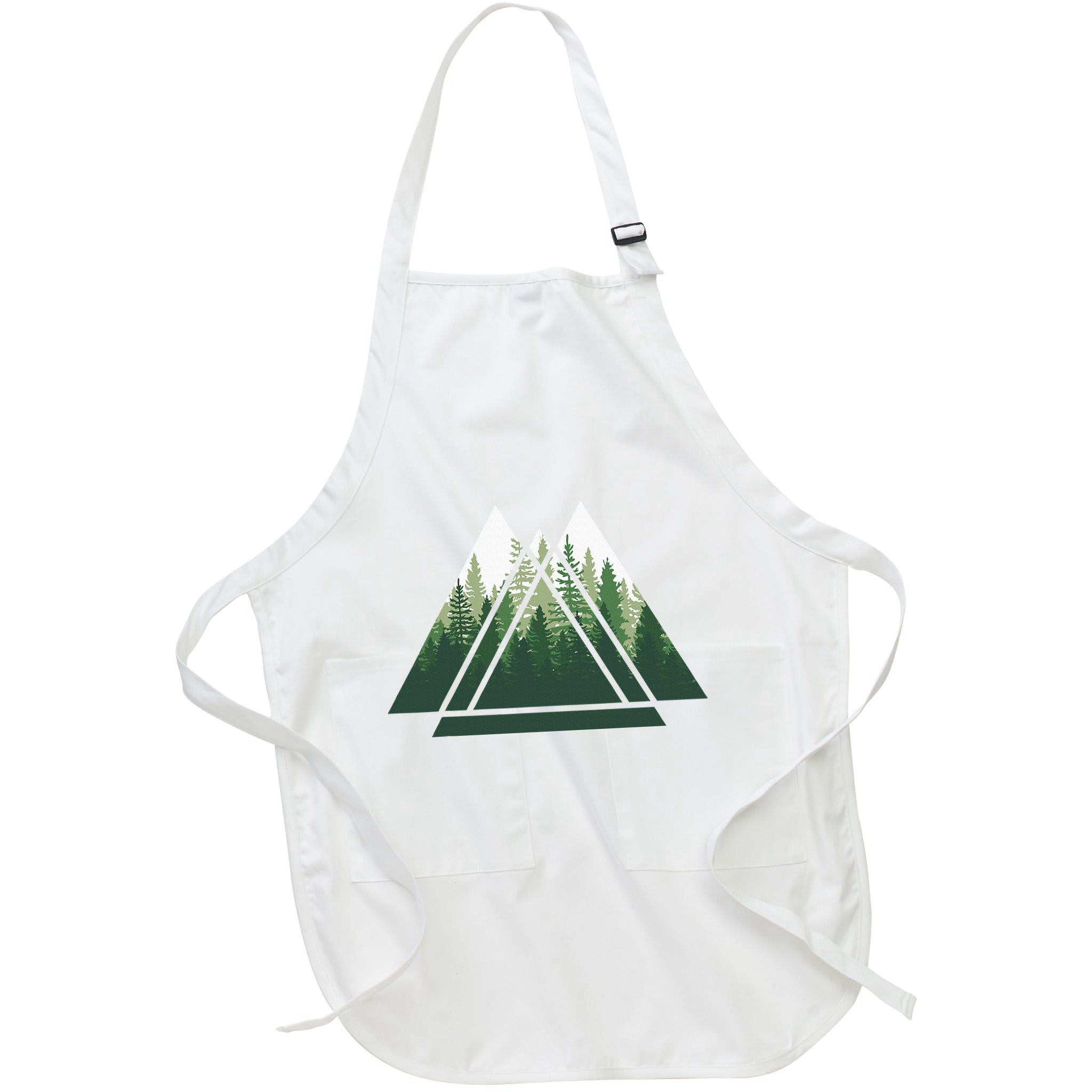 Forest Nature Triangle Minimalism Apron