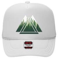 Forest Nature Triangle Minimalism Hat