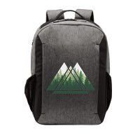Forest Nature Triangle Minimalism Vector Backpack