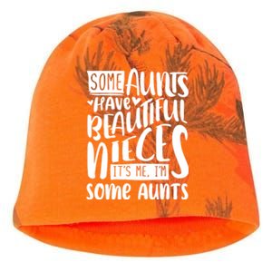 Funny Niece To Aunts Best Aunt Nieces Gift Kati - Camo Knit Beanie