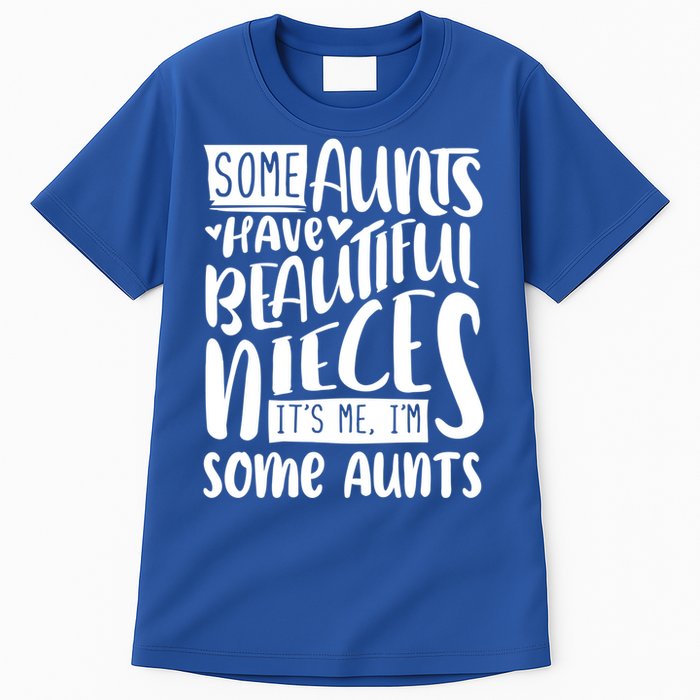 Funny Niece To Aunts Best Aunt Nieces Gift Tall T-Shirt