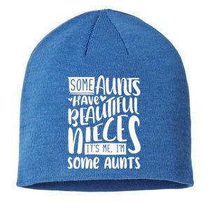 Funny Niece To Aunts Best Aunt Nieces Gift Sustainable Beanie