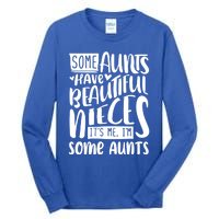 Funny Niece To Aunts Best Aunt Nieces Gift Tall Long Sleeve T-Shirt