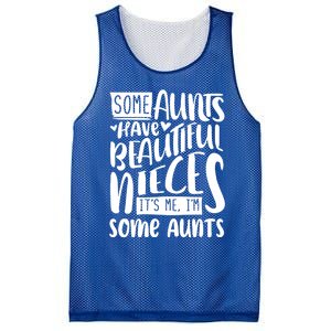 Funny Niece To Aunts Best Aunt Nieces Gift Mesh Reversible Basketball Jersey Tank