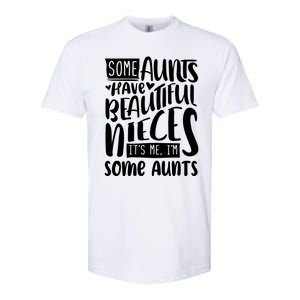 Funny Niece To Aunts Best Aunt Nieces Gift Softstyle CVC T-Shirt