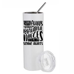 Funny Niece To Aunts Best Aunt Nieces Gift Stainless Steel Tumbler