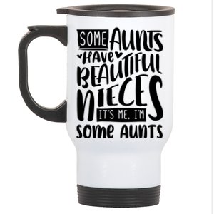 Funny Niece To Aunts Best Aunt Nieces Gift Stainless Steel Travel Mug