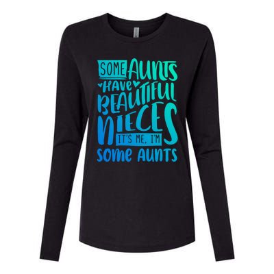 Funny Niece To Aunts Best Aunt Nieces Gift Womens Cotton Relaxed Long Sleeve T-Shirt