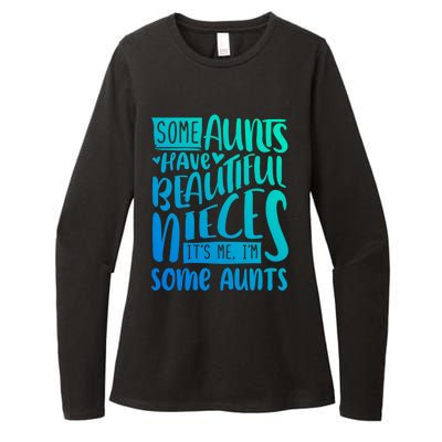 Funny Niece To Aunts Best Aunt Nieces Gift Womens CVC Long Sleeve Shirt