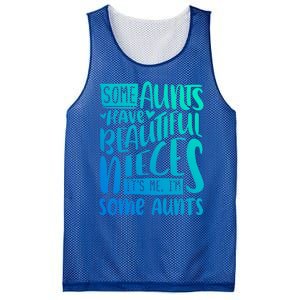 Funny Niece To Aunts Best Aunt Nieces Gift Mesh Reversible Basketball Jersey Tank