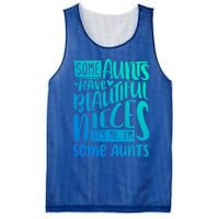 Funny Niece To Aunts Best Aunt Nieces Gift Mesh Reversible Basketball Jersey Tank