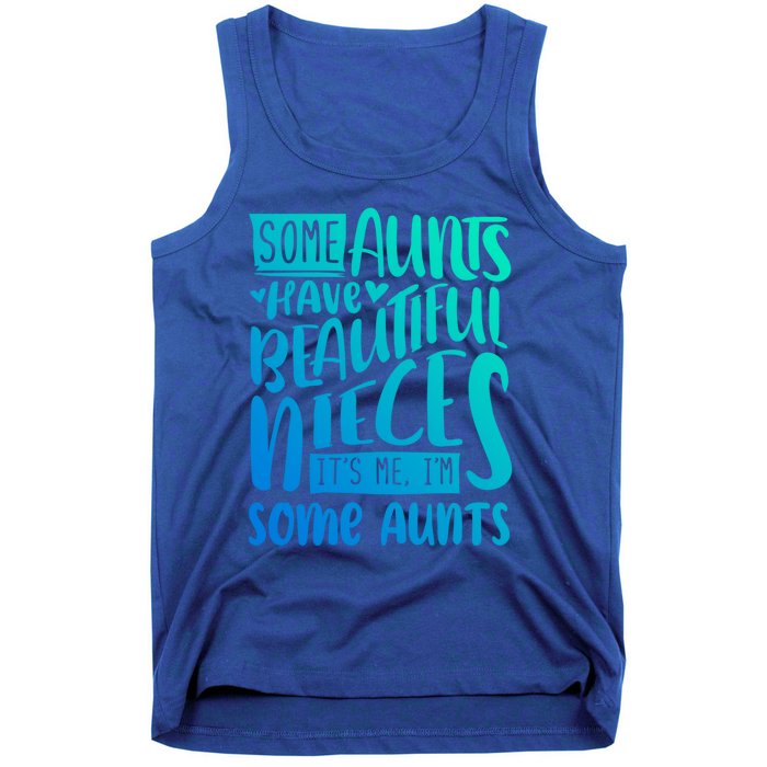 Funny Niece To Aunts Best Aunt Nieces Gift Tank Top