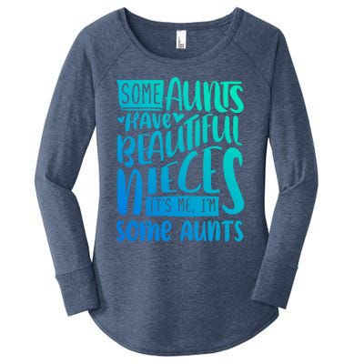 Funny Niece To Aunts Best Aunt Nieces Gift Women's Perfect Tri Tunic Long Sleeve Shirt