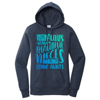 Funny Niece To Aunts Best Aunt Nieces Gift Women's Pullover Hoodie