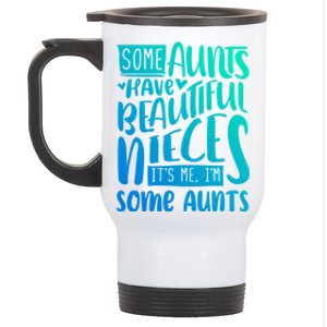 Funny Niece To Aunts Best Aunt Nieces Gift Stainless Steel Travel Mug