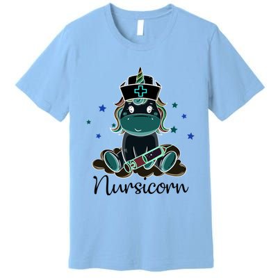 Funny Nurse Unicorn Nursicorn Best Gift For Gift Premium T-Shirt